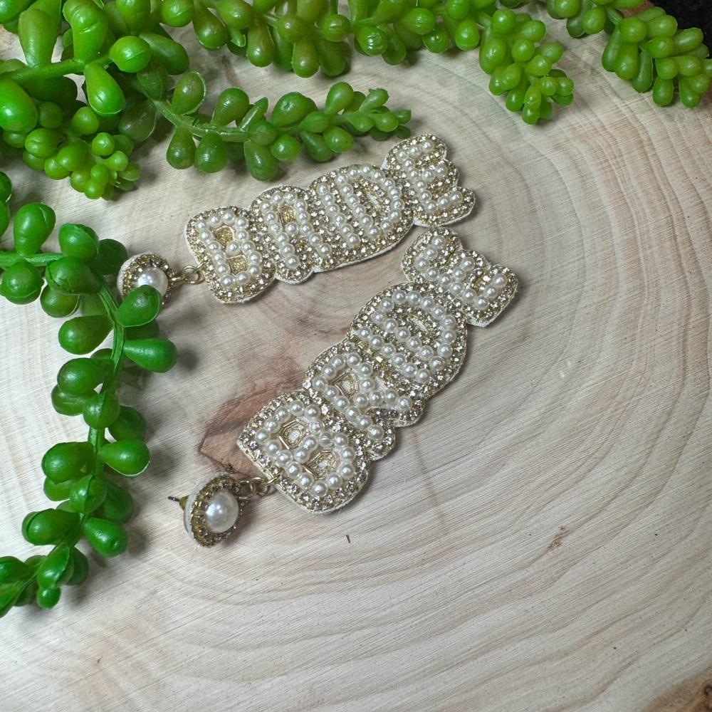 Bride earrings